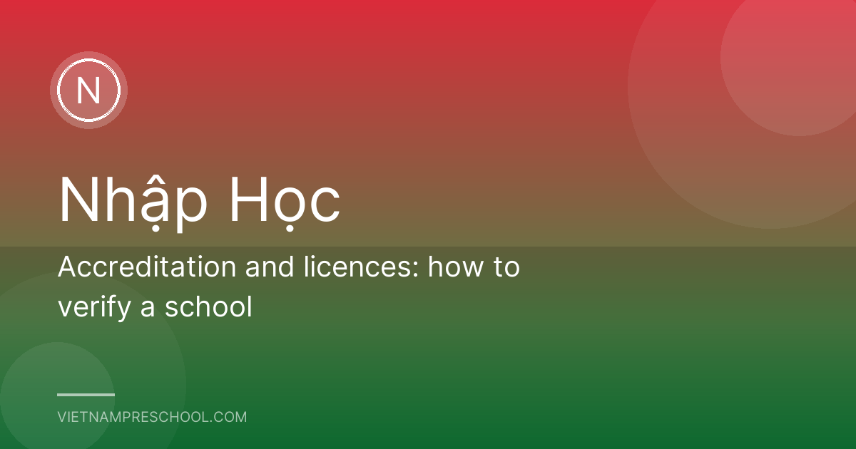 Accreditation and licences: how to verify a school